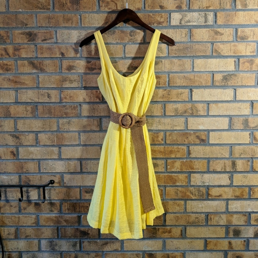 Nine West Yellow Summer Dress 💛